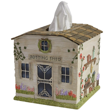 Spring Garden Tissue Box Cover - Park Designs - The Fox Decor